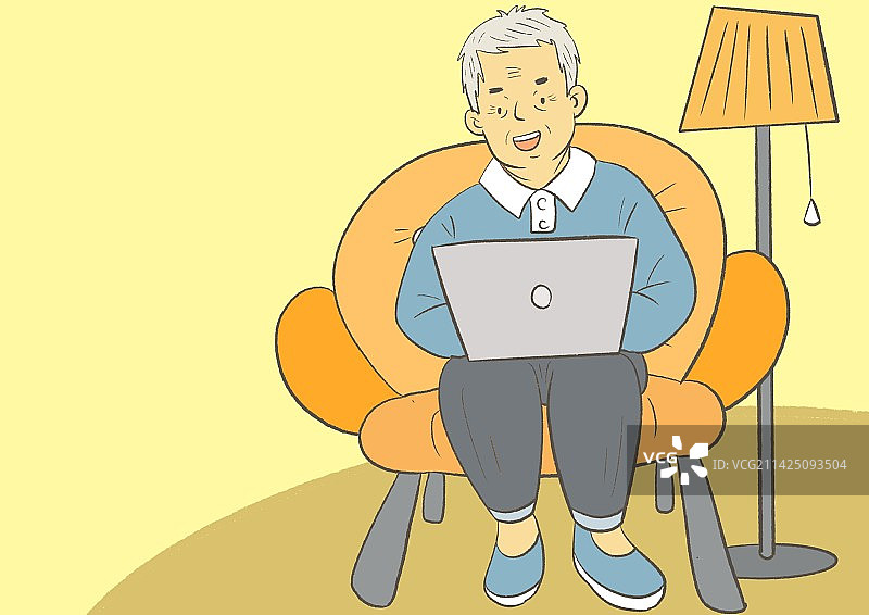 智慧养老图片素材