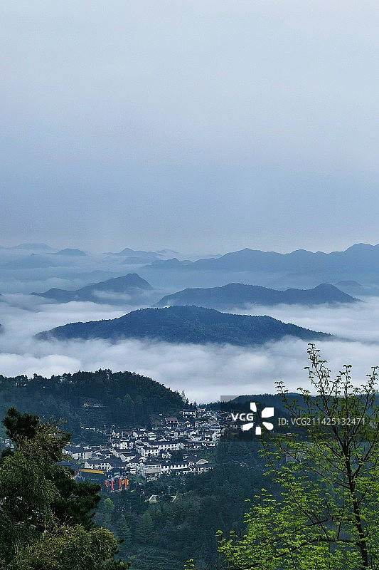 九华云海图片素材