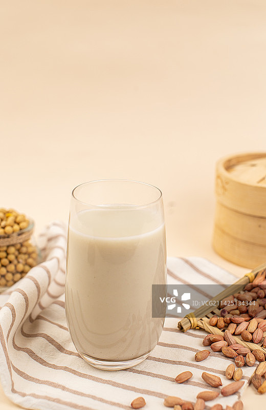 花生豆浆早餐豆浆图片素材