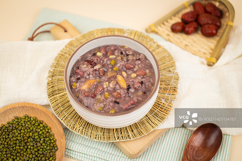 绿豆养生粥图片素材