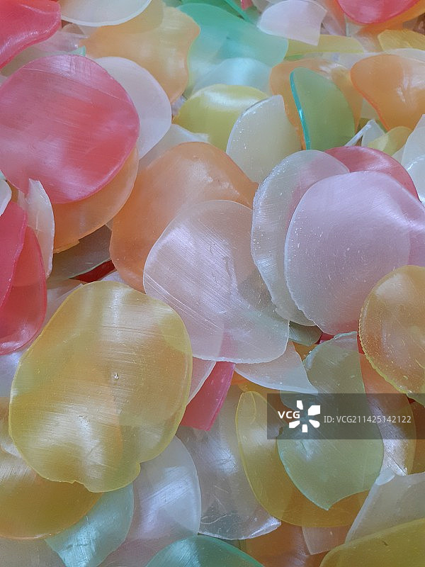 五彩虾片图片素材