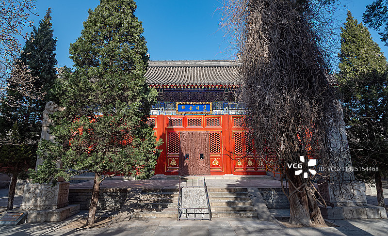 北京万寿寺慧日长辉殿图片素材
