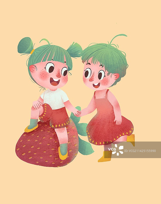 草莓精灵图片素材