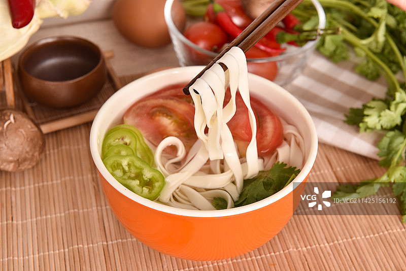 家常面条图片素材