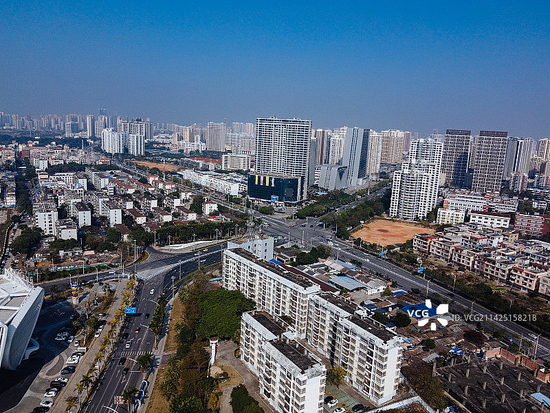 北海 银海区 开元大酒店 国际客运港 罗马广场 侨港海滩 万泉城图片素材