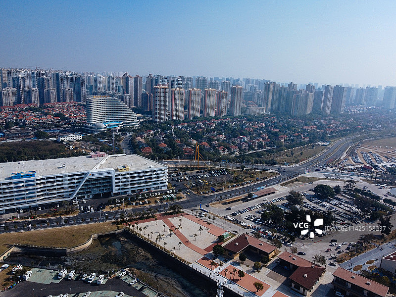 北海 银海区 开元大酒店 国际客运港 罗马广场 侨港海滩 万泉城图片素材