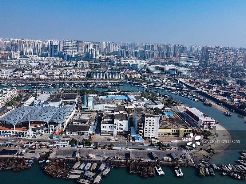 北海 银海区 开元大酒店 国际客运港 罗马广场 侨港海滩 万泉城图片素材