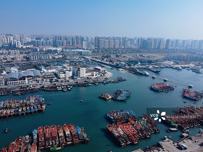 北海 银海区 开元大酒店 国际客运港 罗马广场 侨港海滩 万泉城图片素材