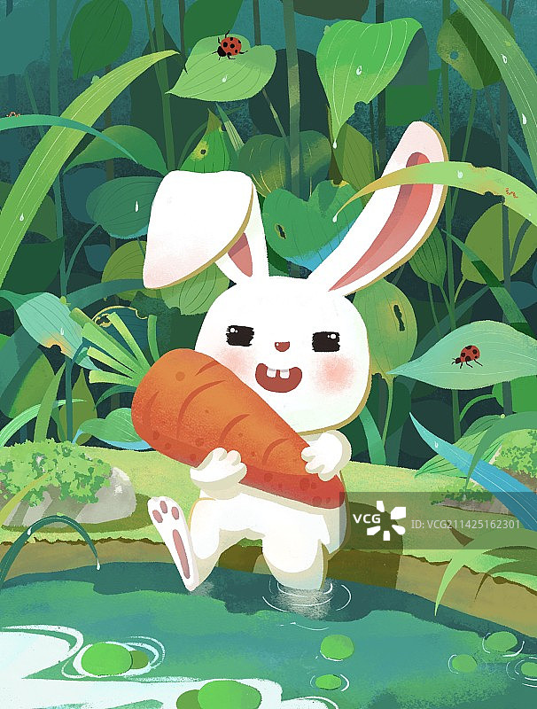 兔年大吉图片素材