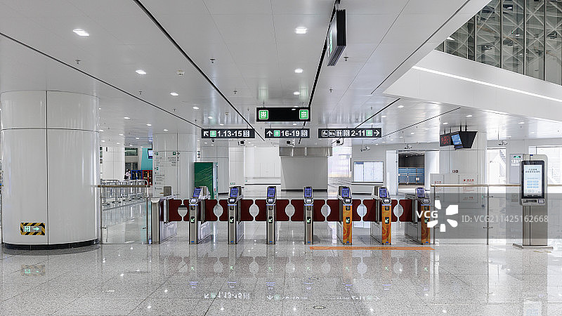 深圳岗厦北地铁站—深圳之眼图片素材