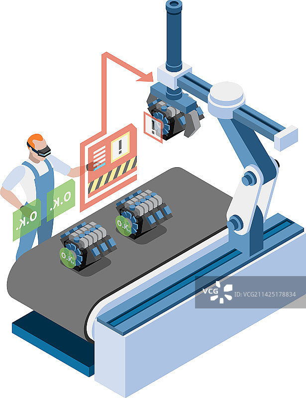 发动机质量保证构成图片素材