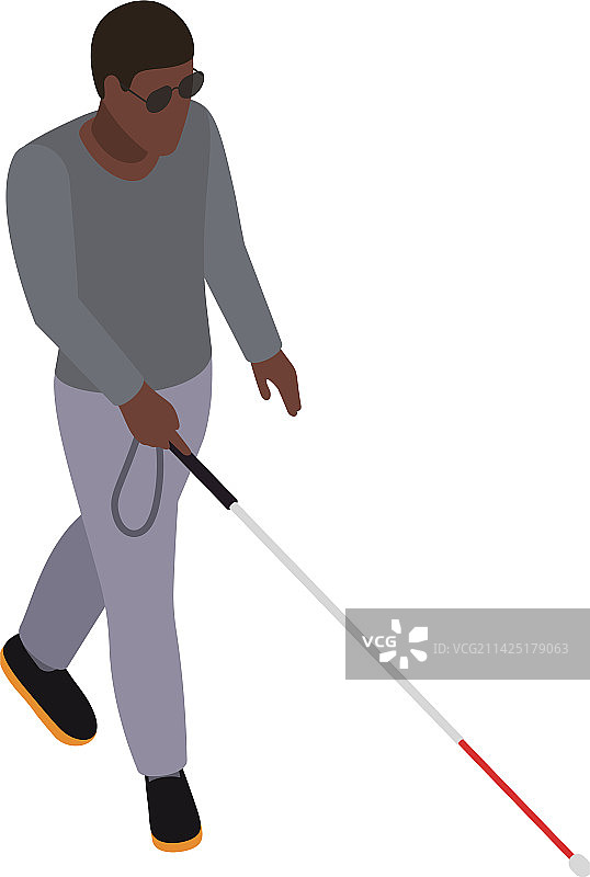 盲人手杖组合图片素材