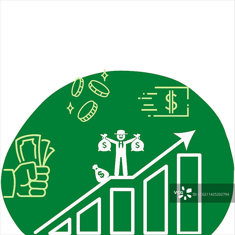 业务增长图片素材