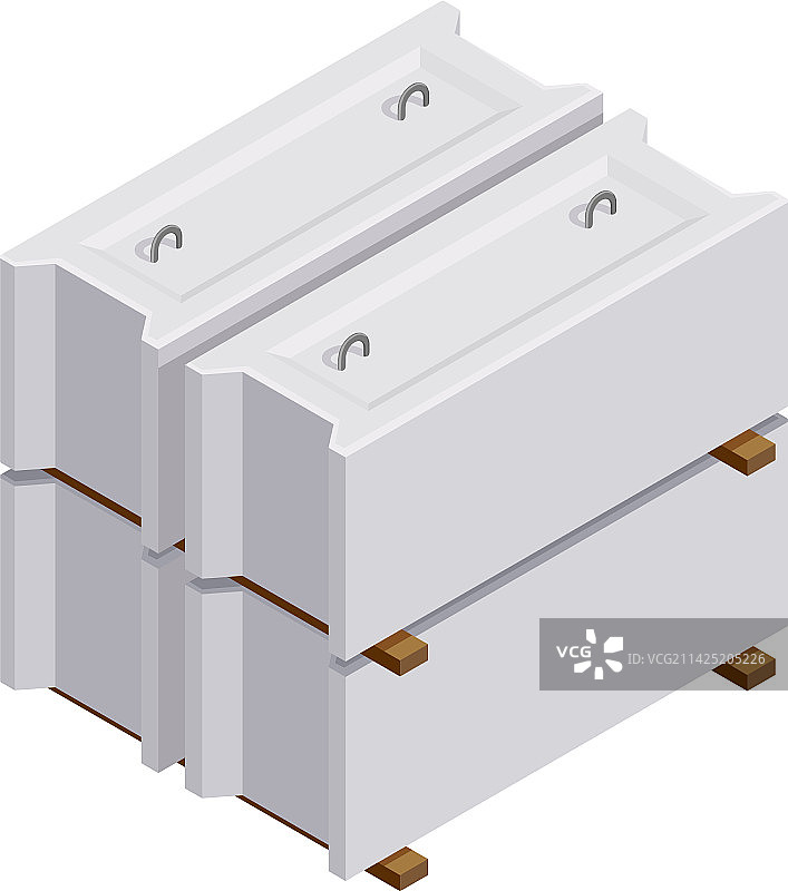 混凝土水泥砌块构成图片素材