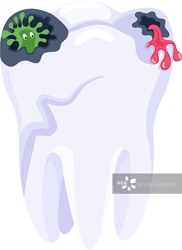 牙齿感染图片素材