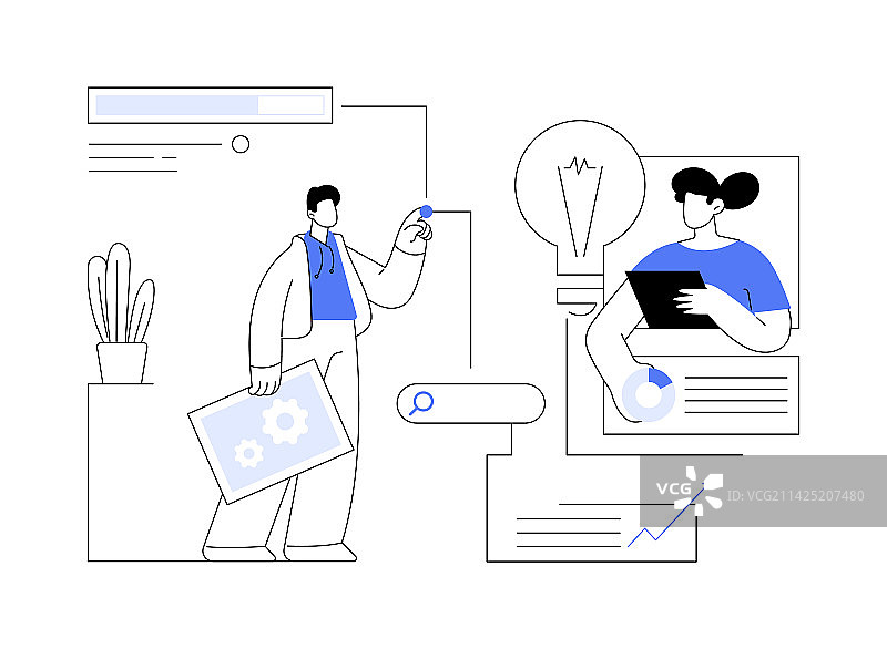 SEO优化抽象概念图片素材