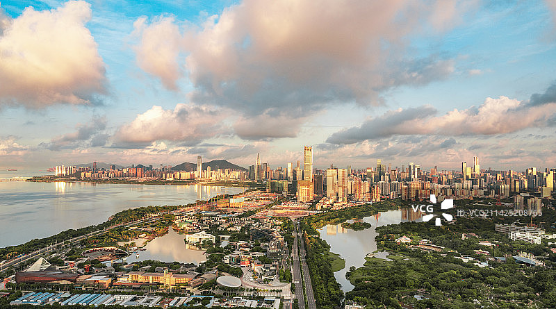 塘朗山全景图片素材