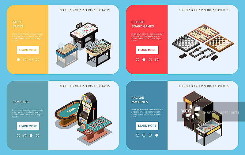 室内游戏banner合集图片素材