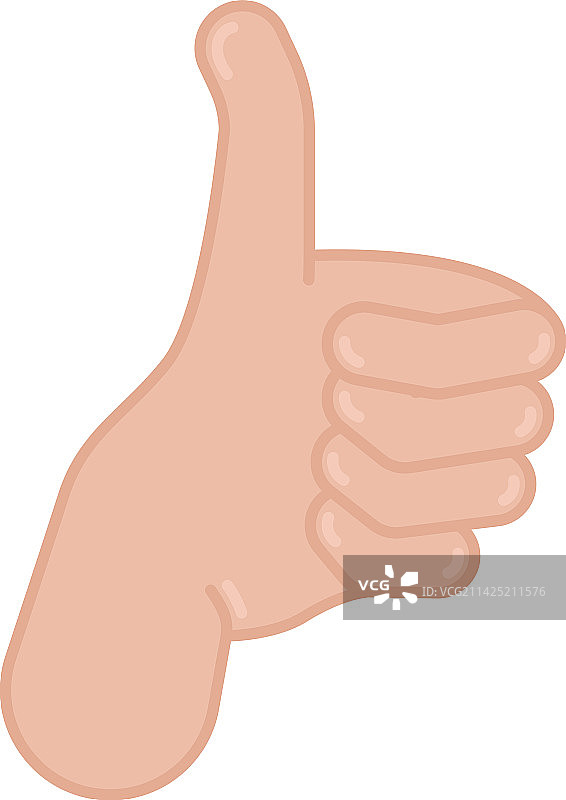 彩色手势图标图片素材