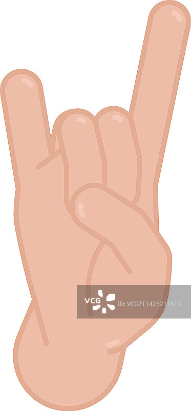 彩色手势图标图片素材