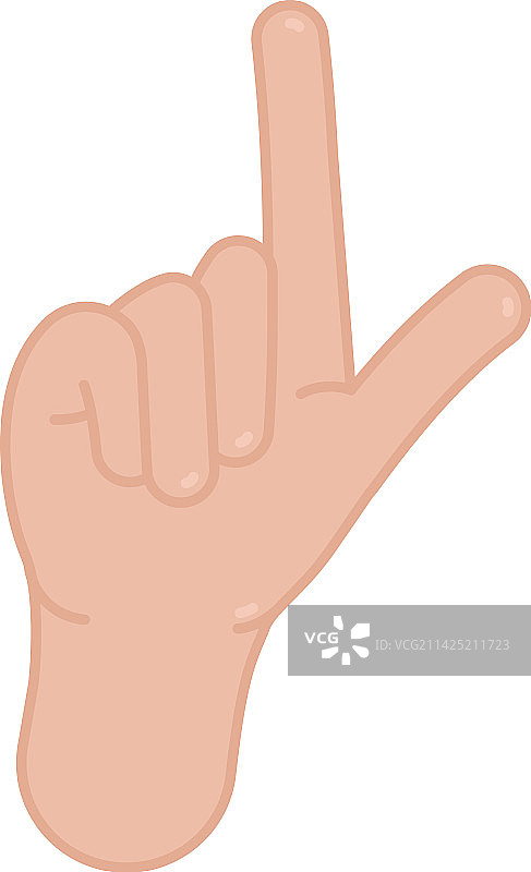 彩色手势图标图片素材