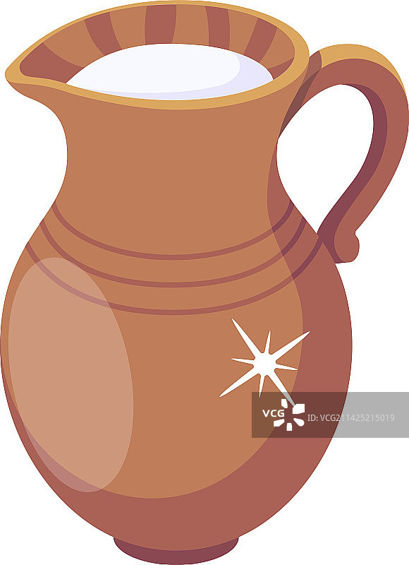 牛奶壶图片素材