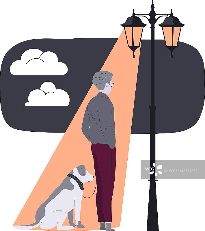 孤独：孤独的男人图片素材