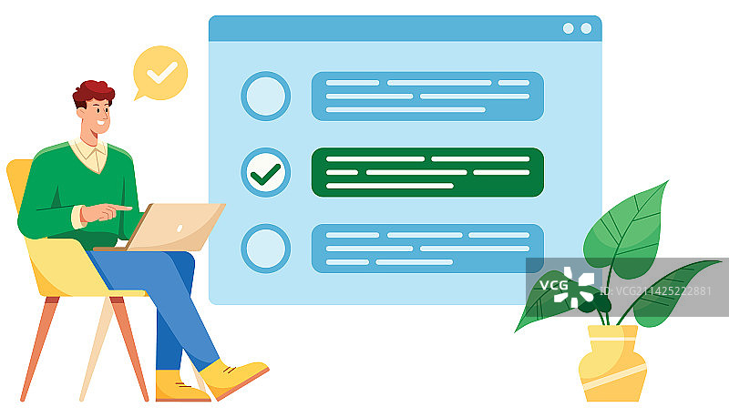 男人选择答案图片素材