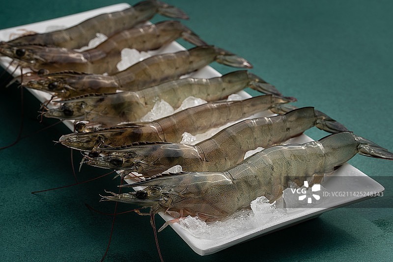 火锅菜品基围虾图片素材