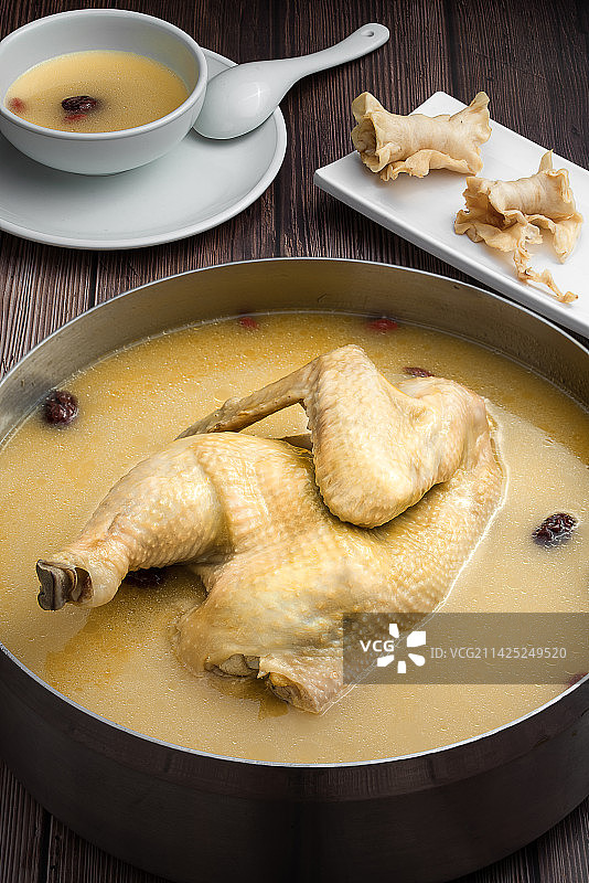 花胶鸡汤锅图片素材