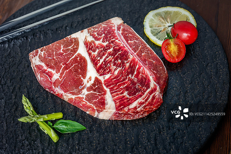 上脑牛排图片素材