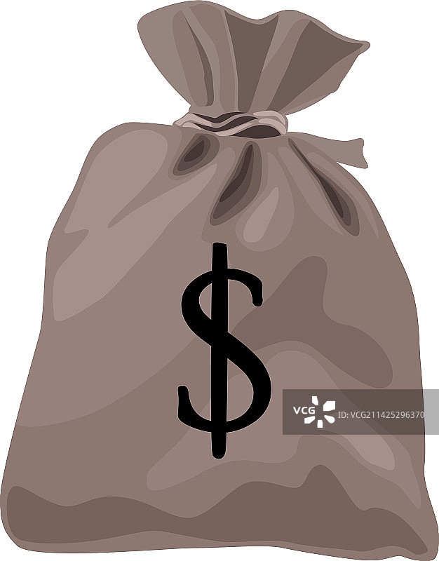 美元钱袋图片素材