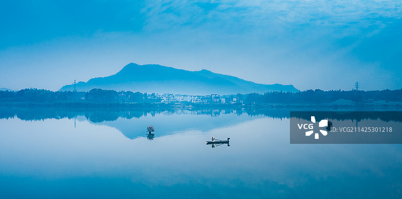 武宁县澧溪镇北湾半岛图片素材