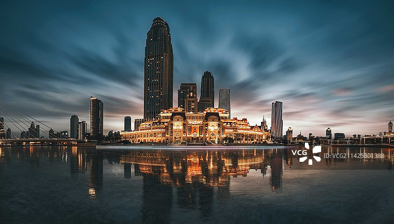 津门的夜/Tientsin图片素材