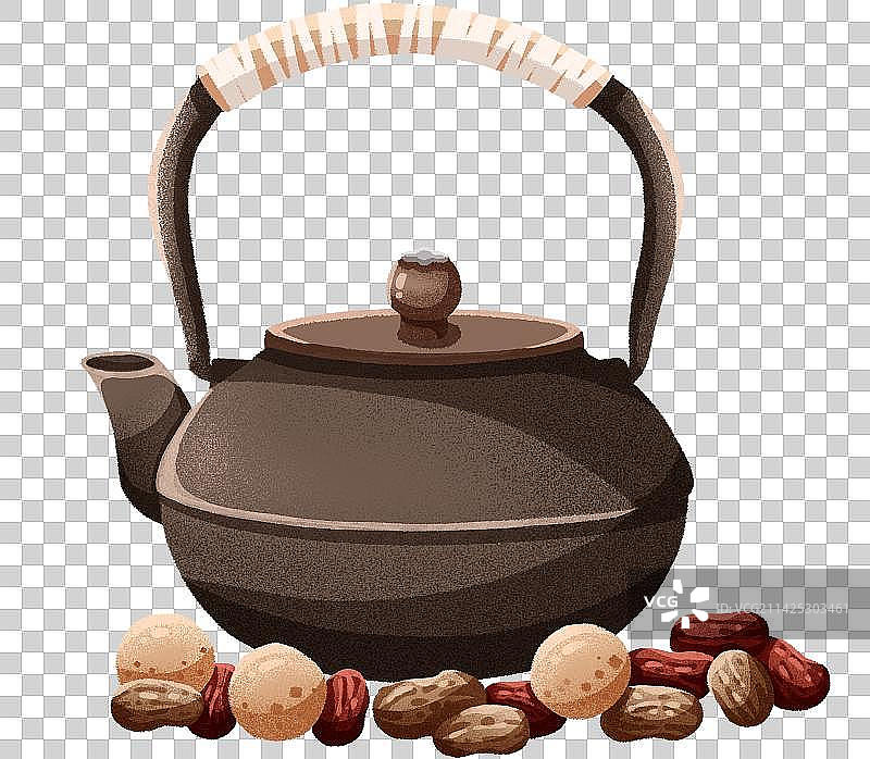 围炉煮茶图片素材