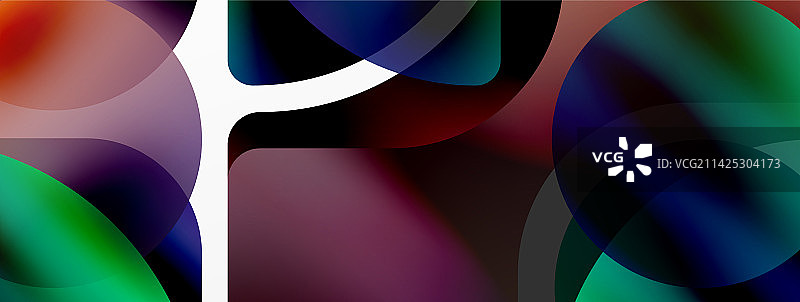 透明效果几何抽象背景图片素材