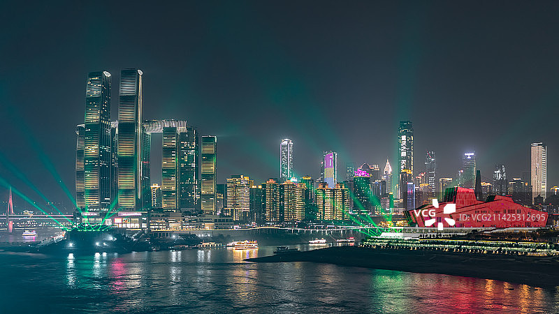 重庆来福士之光图片素材