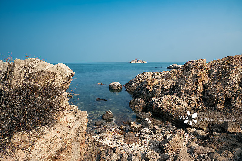 天马岛海景图片素材