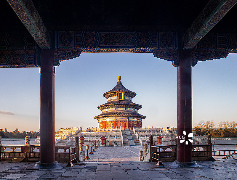 黄昏天坛图片素材