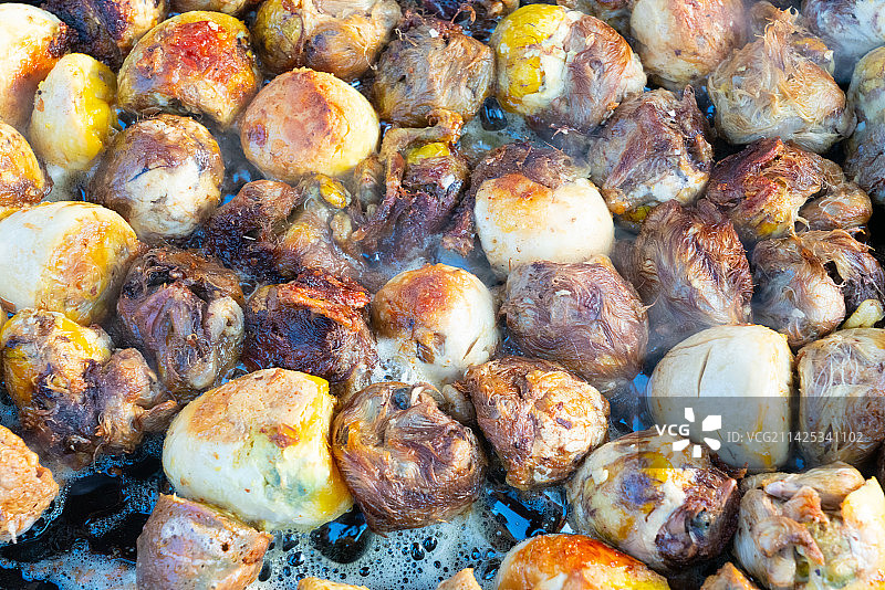 煎毛鸡蛋图片素材