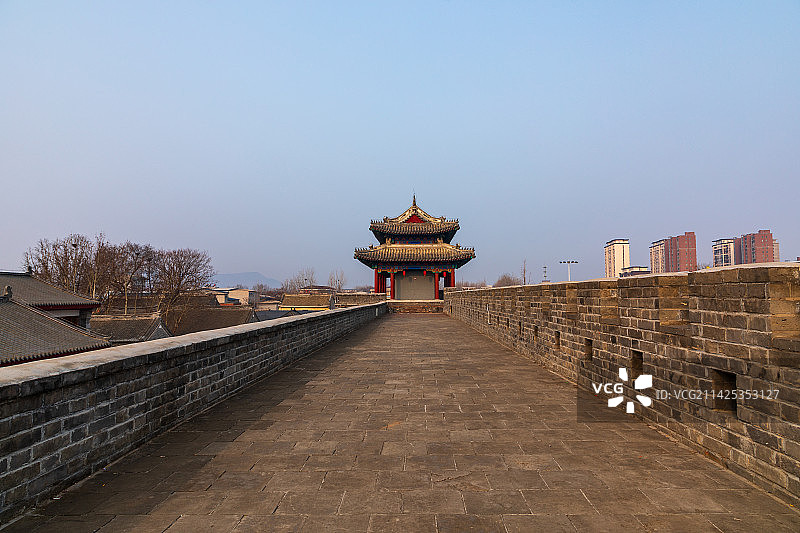 河南省许昌襄城县明清古城门图片素材