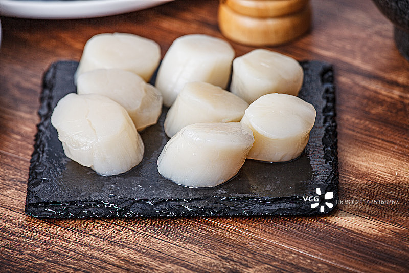 鲜贝肉图片素材