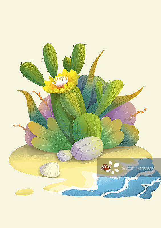 沙滩肌理图片素材