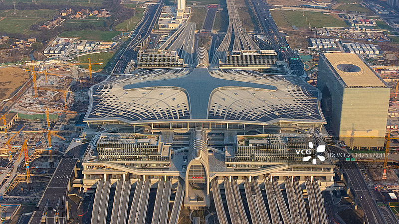 杭州西站·梦幻云之城图片素材