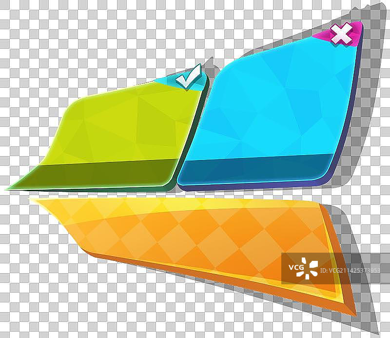 一组时尚酷炫按钮图片素材