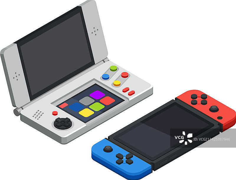 便携式游戏装备组合图片素材