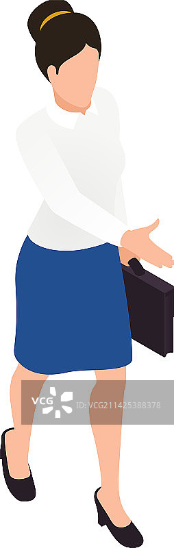 投资商业女性组合图片素材