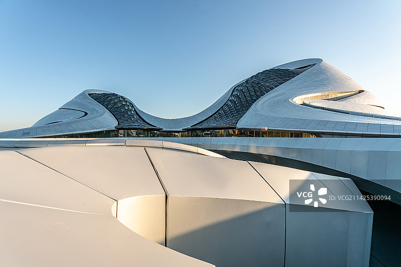 哈尔滨大剧院图片素材