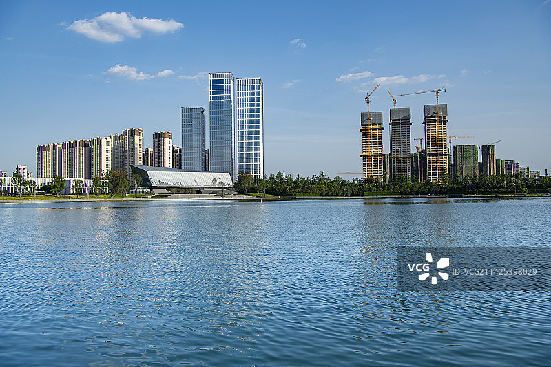 怡心湖图片素材