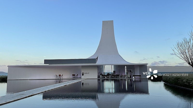 现代新中式建筑图片素材